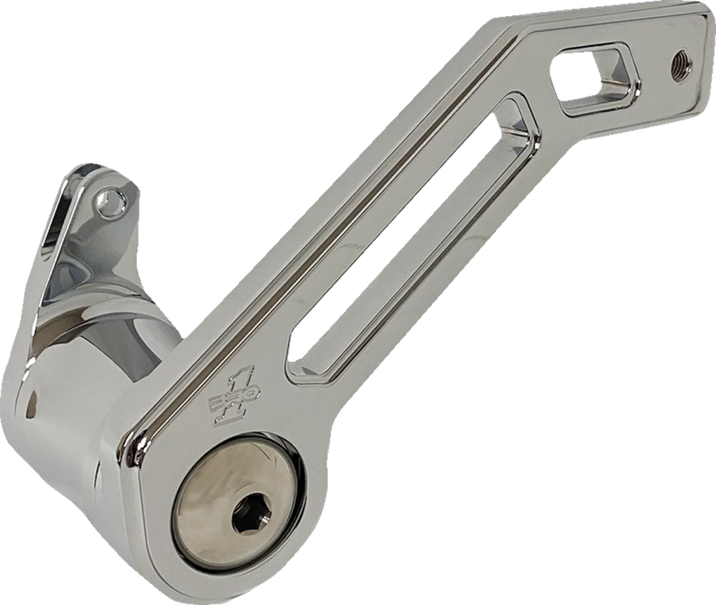 Pro-One Performance Touring T-Rex Shorty Brake Arm - Black - '08-'13 FL 500772B - Detail View