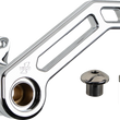 Load image into Gallery viewer, Pro-One Performance Touring T-Rex Shorty Brake Arm - Chrome - '08-'13 FL 500772 - Side View
