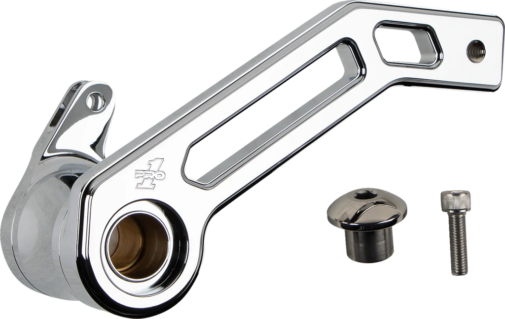 Pro-One Performance Touring T-Rex Shorty Brake Arm - Chrome - '14-'22 FLHT 500773 - Main Product View