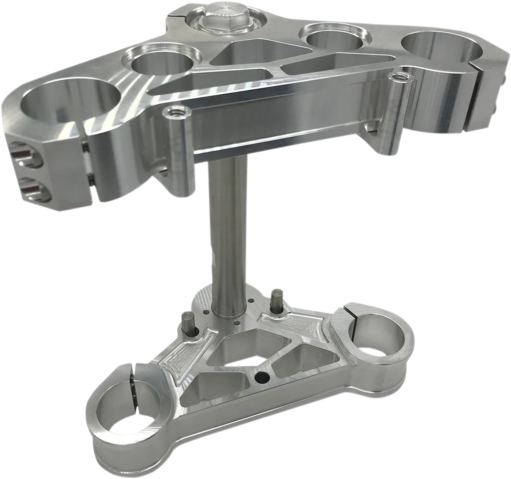 Pro-One Performance Triple Tree - 39 mm - Raw Aluminum - 0° 106200 - Main Product View