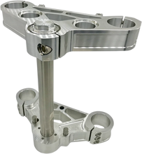 Load image into Gallery viewer, Pro-One Performance Triple Tree - 39 mm - Raw Aluminum - 0° 106200 - Side View