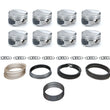 Load image into Gallery viewer, Pro-tru Pistons BBC Dome Piston Set 4.310 Bore +21cc PTS522A6