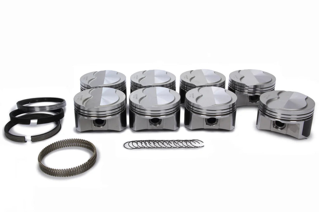 Pro-tru Pistons GM LS Dome Piston & Ring Set 4.030 Bore +4cc PTS523A3
