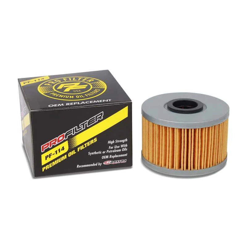 ProFilter Cartridge Various Performance Oil Filter - Single fits Honda
