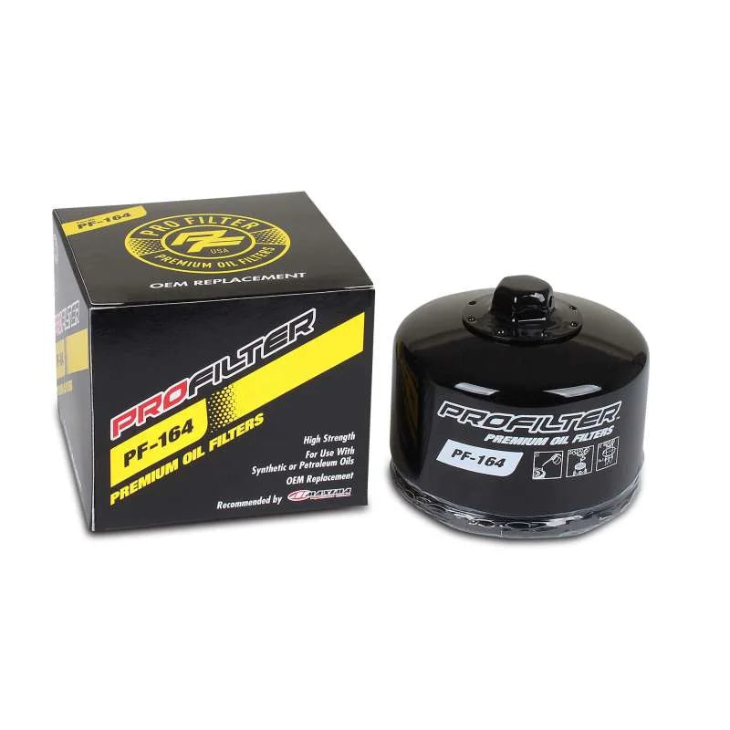 ProFilter Spin-On Black Various Performance Oil Filter - Single fits BMW / Kymco