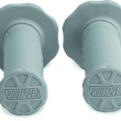 Load image into Gallery viewer, ProTaper 1/3 Micro Grips - Medium Light Gray - Back View