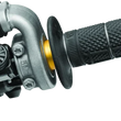 Load image into Gallery viewer, ProTaper 1/3 Waffle Grips - Black - Side View