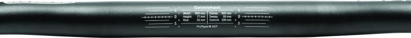 ProTaper ACF Carmichael Handlebar - Black - Side View