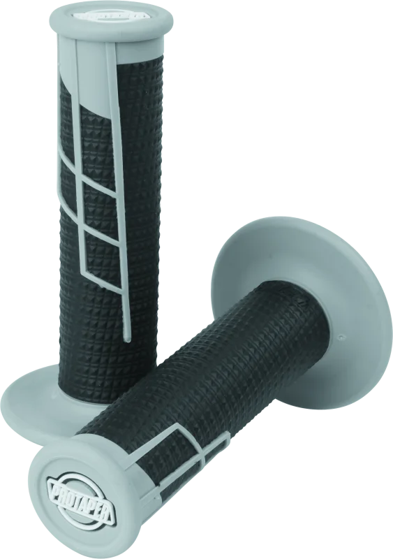 ProTaper Clamp-On 1/2 Waffle Grip - Gray/Black