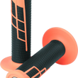 Load image into Gallery viewer, ProTaper Clamp-On 1/2 Waffle Grip - Neon Orange/Black