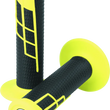 Load image into Gallery viewer, ProTaper Clamp-On 1/2 Waffle Grip - Neon Yellow/Black