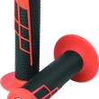 Load image into Gallery viewer, ProTaper Clamp-On 1/2 Waffle Grip - Orange/Black