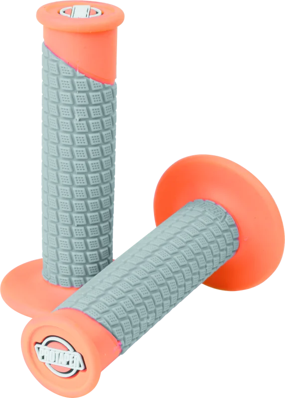 ProTaper Clamp-On Pillow Top Grips - Neon Orange/Gray