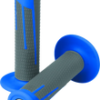 Load image into Gallery viewer, ProTaper Full Diamond Clamp-On Grips - Blue/Dark Gray