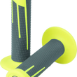 Load image into Gallery viewer, ProTaper Full Diamond Clamp-On Grips - Neon Yellow/Dark Gray