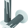 Load image into Gallery viewer, ProTaper Full Diamond Clamp-On Grips - White/Dark Gray