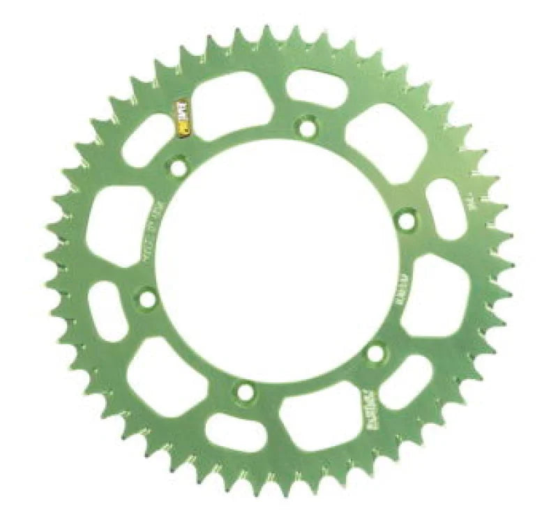 ProTaper Kawasaki Rear Green Sprocket - 50 Teeth - Side View