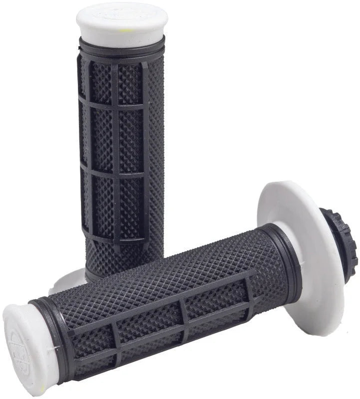 ProTaper Pro Series Clamp On 1/2 Waffle White/Black