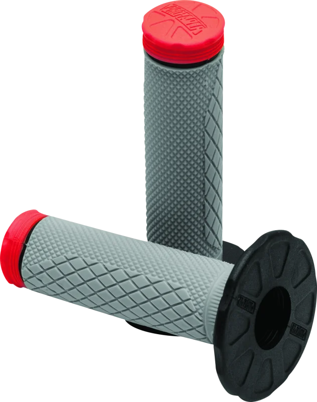 ProTaper Tri Density Full Diamond MX Grips - Red