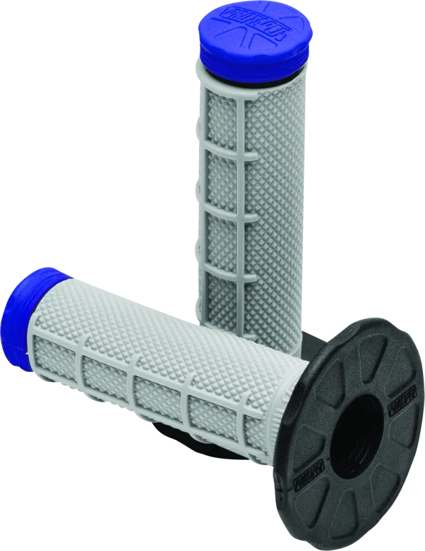ProTaper Tri Density MX 1/2 Waffle Grips - Blue