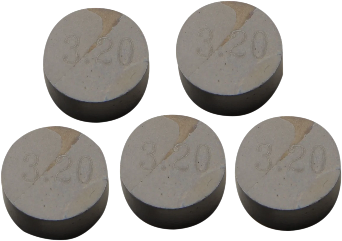 ProX Racing Parts - Valve Shims - 7.48 mm x 3.20 mm - 5 pack - 29.748320 - Side View