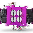 Load image into Gallery viewer, Proform 1050 CFM, Mechanical Secondary, Black &amp; Purple - Back View