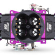 Load image into Gallery viewer, Proform 650 CFM, Mechanical Secondary, Black &amp; Purple - Back View