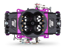 Load image into Gallery viewer, Proform 650 CFM, Mechanical Secondary, Black &amp; Purple - Back View