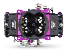 Load image into Gallery viewer, Proform 850 CFM, Mechanical Secondary, Black &amp; Purple - Back View