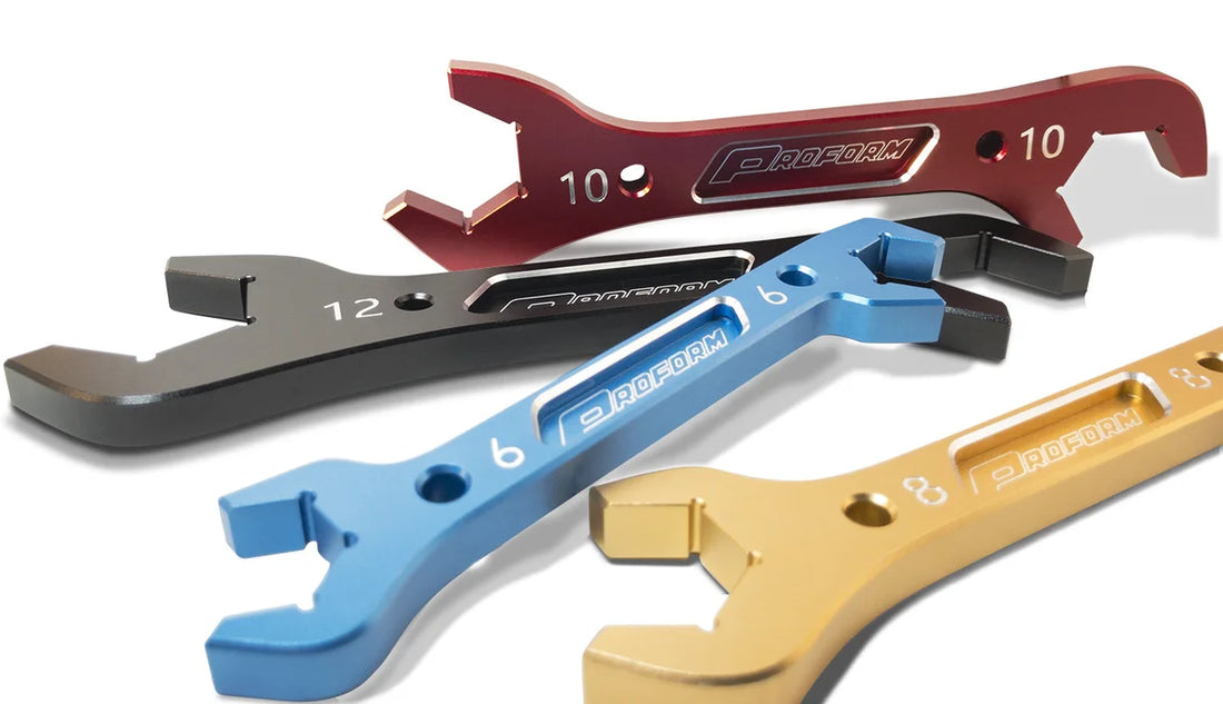 Proform AN Wrench Set - 4 PC - Back View