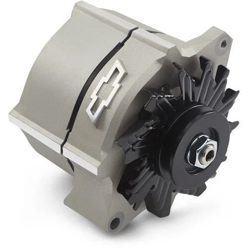 Proform Alternator Raised Bowtie Emblem Cast Gray Crinkle 141-149
