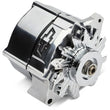 Load image into Gallery viewer, Proform Alternator Recessed Red Bowtie Emblem Polished 141-156