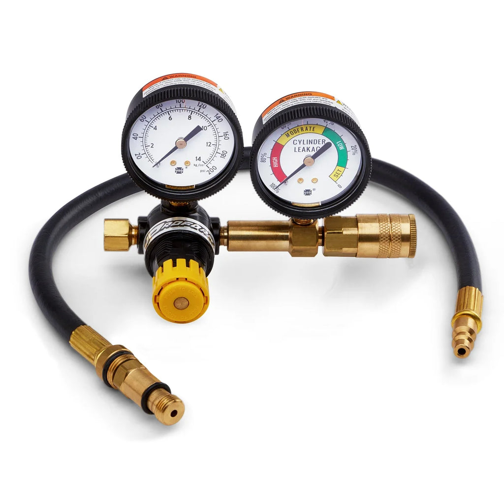 Proform Dual Gauge Model with14mm Spark Plug Hole Adapter - Side View