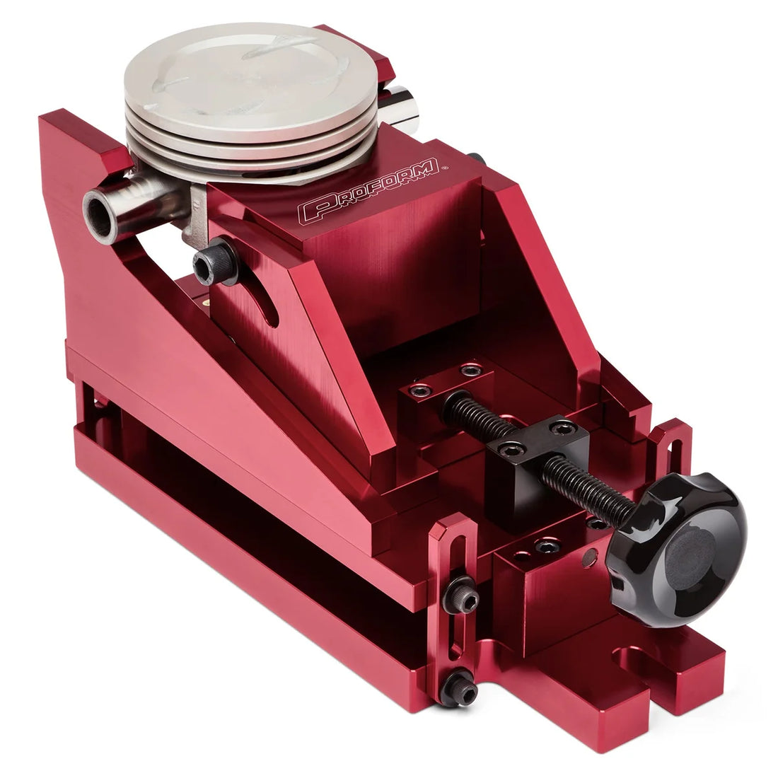 Proform Features Quick Set-up and Offers Repeatability Between Pistons - Back View
