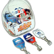 Load image into Gallery viewer, Proform Keychain; Bowtie; Piston and Connecting Rod Model; One Bag Containing 10 Pcs. 31008-141 fits GM