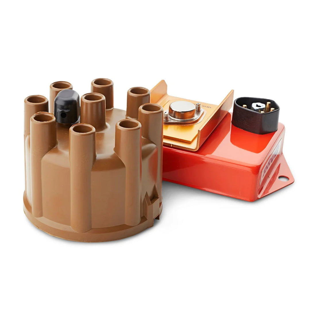 Proform Mopar Electric Conversion Kit. Fits 361 thru 400 Chrysler Engines - Installation View