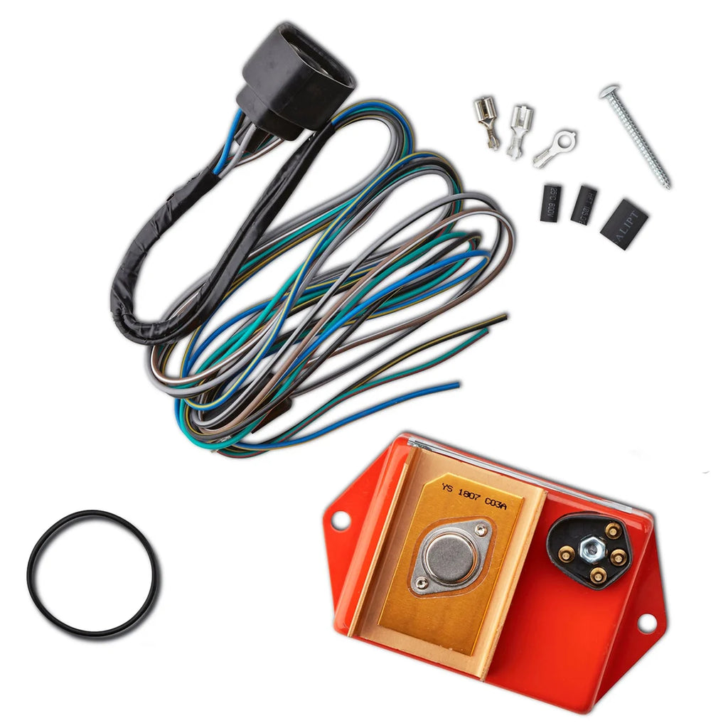 Proform Orange Chrysler Ignition Box and Wire Harness Kit - Main Product View