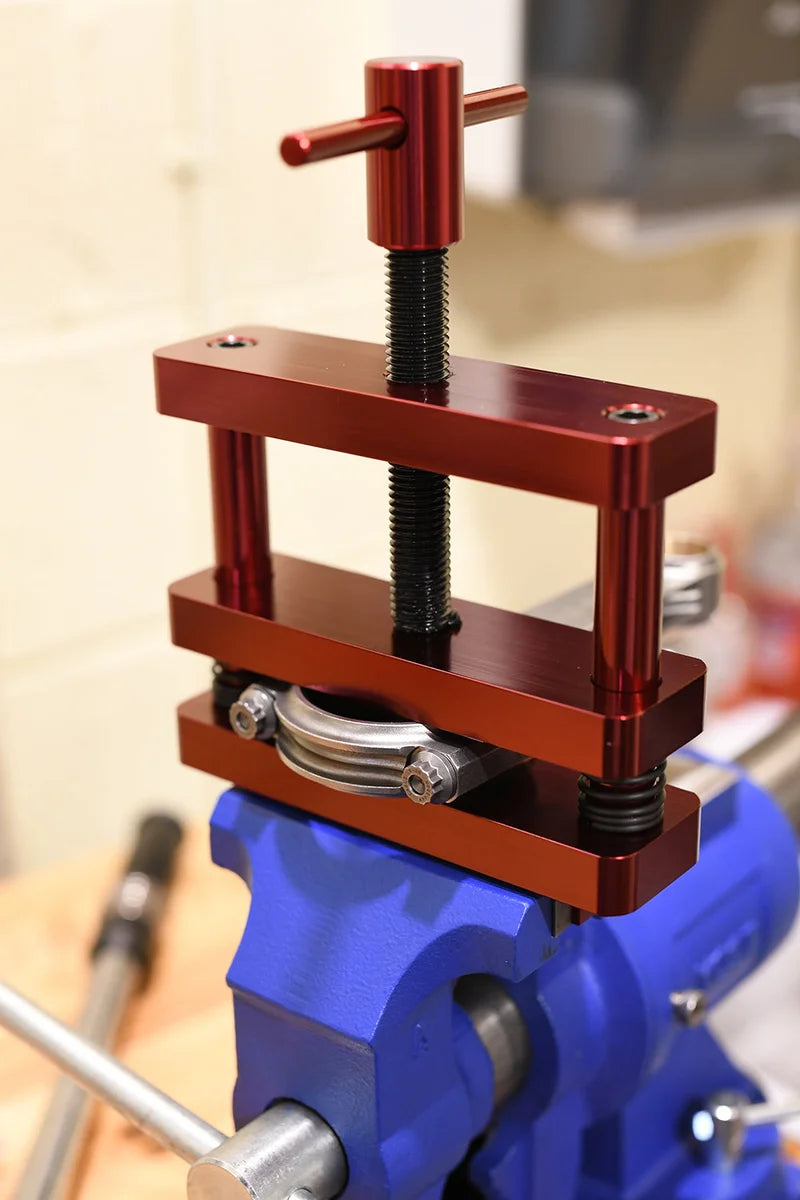 Proform Red Anodized Aluminum Construction - Back View