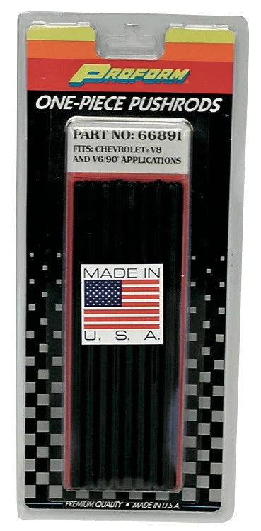 Proform SBC 5/16in Chrome Moly Pushrods - 7.900in Long 66892C