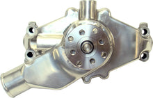Load image into Gallery viewer, Proform SBC Aluminum Water Pump Short Polished 68244