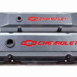 Load image into Gallery viewer, Proform SBC Carbon Style Diecast V/C's Recessed 141-121