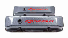 Load image into Gallery viewer, Proform SBC Carbon Style Diecast V/C's Recessed 141-121