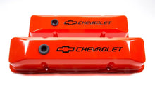 Load image into Gallery viewer, Proform SBC Chevy Orange Diecast V/C's Recessed 141-118