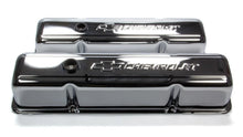 Load image into Gallery viewer, Proform SBC Chrome Bowtie V/C's - Tall w/o Baffle 141-101