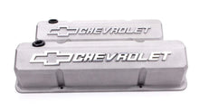 Load image into Gallery viewer, Proform SBC Slant Edge Cast Gray V/C Tall Raised Logo 141-925