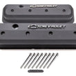 Load image into Gallery viewer, Proform SBC Valve Cover Slant Edge Black Crinkle 141-840