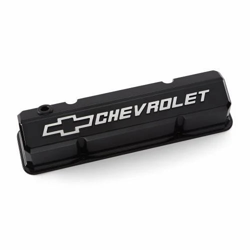 Proform SBC Valve Covers Slant Edge Liquid Black 141-919