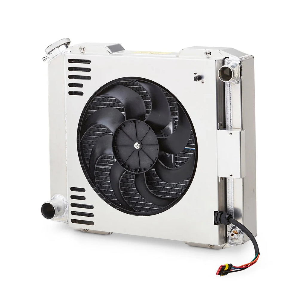 Proform Slim-Fit Radiator System, Universal, Ford Style, 17-inch Core, Manual Trans - Main Product View