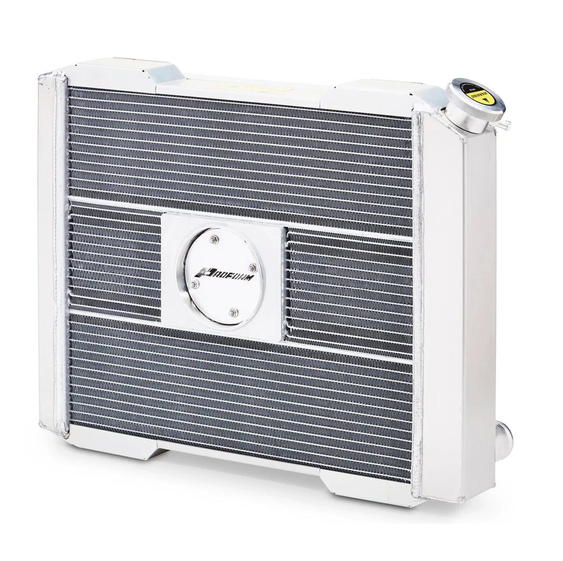 Proform Slim-Fit Radiator System, Universal, Ford Style, 19-inch Core, Manual Trans - Side View