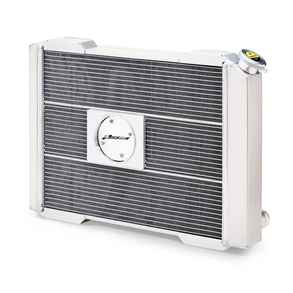 Proform Slim-Fit Radiator System, Universal, Ford Style, 21-inch Core, Manual Trans - Side View